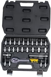 26-Piece 1/4 in Socket Set with Accessories
