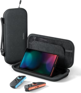 Belkin Gaming Nintendo Switch 2 Case with AirTag Holder - Black