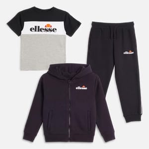 Ellesse Boys Gugliemo Hoodie T-Shirt and Joggers Set