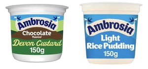 Any 4 for £2 - Ambrosia Ready-to-Eat Chocolate Flavour Custard or Rice 150g