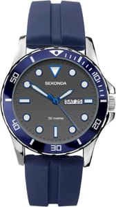 Sekonda Mens 43mm Balearic Analogue Sports Watch