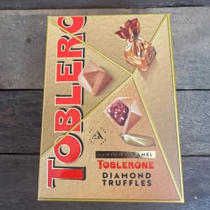 Toblerone Golden Caramel Diamond Truffles Gift Box (1x180g)