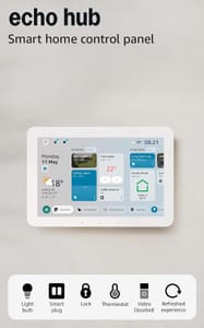 Amazon Echo Hub: 8-Inch Smart Home Panel with Alexa+