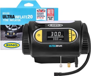 RING ULTRAINFLATE 20 Digital Tyre Inflator with Auto-Stop