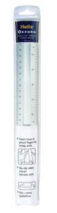 Helix Non-Slip Metal Ruler, Silver, 12in/30cm