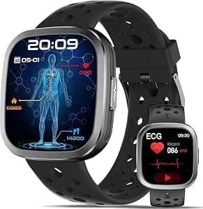 DEAL STACK - Smartwatch 1.72" Fitness Tracker with ECG, BP, HRV