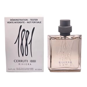 Cerruti 1881 Pour Homme Riviera EDT Spray 100ml Tester