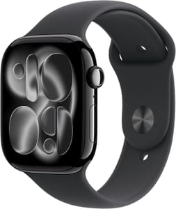 Apple Watch Series 11 GPS 46mm, Jet Black Aluminium Case