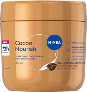 DEAL STACK - NIVEA Cocoa Nourish Body Cream 400ml - £4.02 S&S