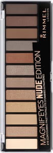 Rimmel Magnif'eyes Nude Edition Eyeshadow Palette, 12 Shades, Cream