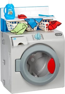 Little Tikes Pretend Washer Dryer with 7 Accessories and Sounds