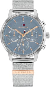 Tommy Hilfiger Women's Analog Multifunction Quartz Watch, Rose Gold Bracelet