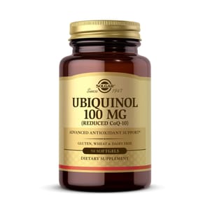 Solgar Ubiquinol 100 Mg Softgels Pack of 50