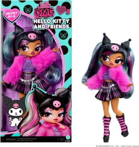 LOL Surprise OMG Loves Hello Kitty and Friends Kuromi, Posable