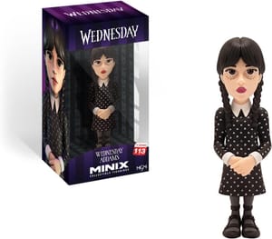Bandai Minix Wednesday Addams Figure Collectible Toy