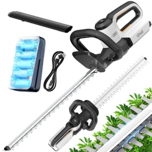 Litheli Cordless Hedge Trimmer, 560mm, 20V 2000mAh, 20mm Cutting Width