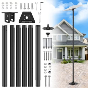 IMAYCC Starlink Gen3 Ground Pole Mount Kit with Pipe Adapter