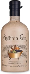 Bathtub Gin, 70cl - 40.3% ABV Craft Gin with Orange, Cardamom and Cinnamon