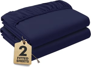 Super King Microfibre Fitted Sheet, 180200 Cm, Deep 35 Cm