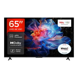TCL 65-Inch V6C 4K HDR Google TV with Dolby Atmos