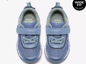 Clarks Children's Tidal Wish Toddler Denim Combination
