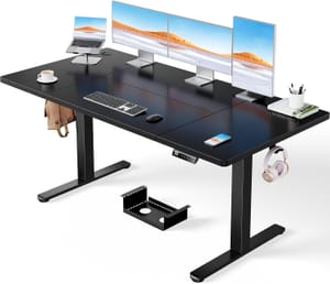 ErGear Electric Standing Desk 160x80cm, 100kg Load Capacity