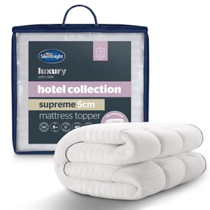 Silentnight Hotel Collection Mattress Topper, 5cm Thick, Soft Touch Single