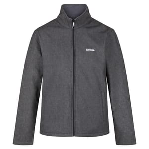 Regatta Mens Cera v Stretch Water-Repellent Softshell Jacket, Sealgreymarl, XL