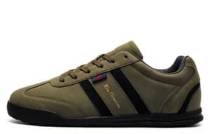 Ben Sherman Original Keeler Mens Trainers Khaki / Black