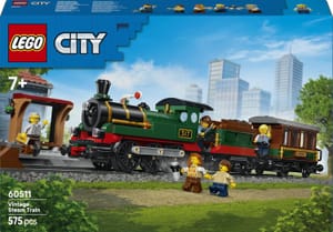 LEGO City Vintage Steam Train 60511 Toys for 7+