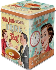 Nostalgic-Art Retro Tea Canister 100g, Vintage Design Gift Idea