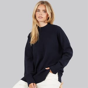 French Connection Womens Cosy Mock Centre Jumper
