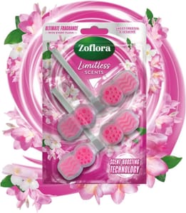 Zoflora Freesia and Jasmine Toilet Rim Blocks, 2x131g, Pack 13 - £1.92 S&S