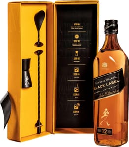 Johnnie Walker Black Label Cocktail Kit, 40% Vol, 70cl