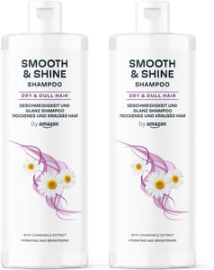 Amazon Smooth & Shine Chamomile Extract Shampoo Dry Hair 2x400ml - £2.70 S&S