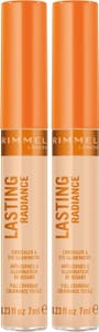 Rimmel Lasting Radiance Concealer & Eye Illuminator, 10 Ivory (2x) - £8.64 S&S