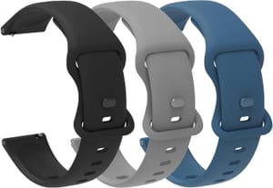 Poounur Sudugo P66E 1.85-Inch Soft Silicone Replacement Straps 3-Pack
