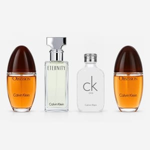 Calvin Klein Women 4 Piece Miniature Fragrance Gift Set
