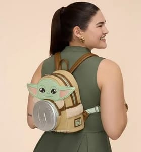 Loungefly Star Wars the Mandalorian Grogu & Anzellan Mini Backpack