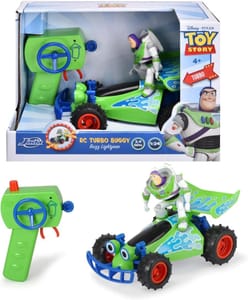 Jada Toys Disney Pixar Toy Story 4 Turbo Buggy W/Buzz Radio Control, 2.4 Ghz