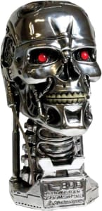 Nemesis Now B1427D5 Terminator Head Box 18cm Silver 21cm