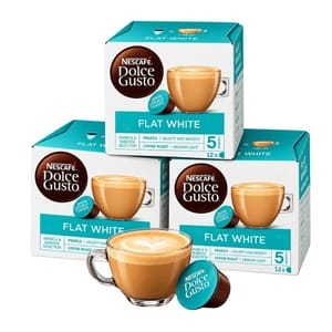 Nescaf Dolce Gusto Flat White Coffee 3 X 12 Pods
