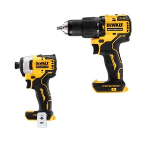 DeWalt 18V Brushless Impact Driver & Drill Twin Pack (Naked)