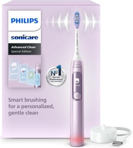 Philips Sonicare AdvancedClean Limited Edition Electric Toothbrush, Pink