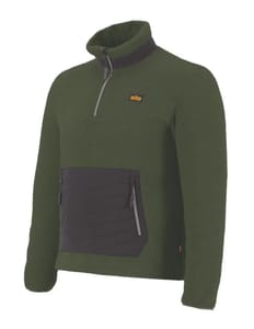Buckner Site Fleece, Green/Black, Medium, 42" Chest