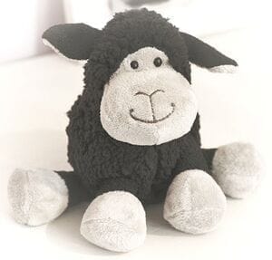 Black Snuggly Sheep Soft Plush Toy,
