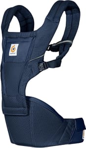 Ergobaby Alta Hip Seat Baby Carrier, 4-45 Lbs, SoftFlex Mesh