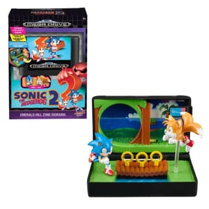 Console Heroes Emerald Zone Diorama - Sonic the Hedgehog 2