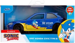 Jada Sonic 1997 Honda Civic Type-R Die-Cast 1:32