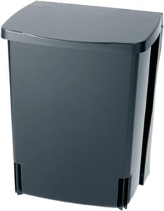 Brabantia Built-in Cupboard Bin Black 10L
